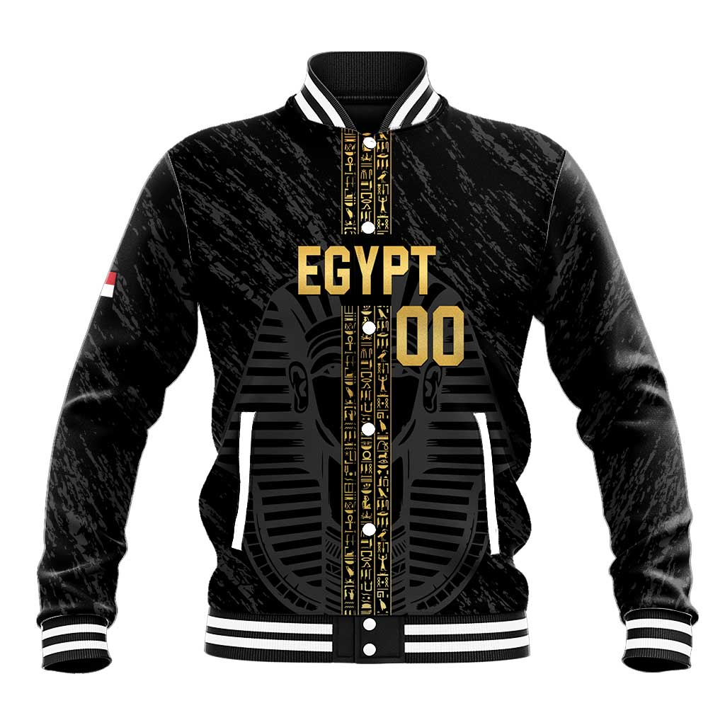 Afro Basketball Custom Egypt Baseball Jacket Come On Pharaohs - African Pride