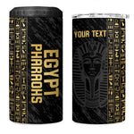 Afro Basketball Custom Egypt 4 in 1 Can Cooler Tumbler Come On Pharaohs - African Pride