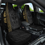 Afro Basketball Custom Egypt Car Seat Cover Come On Pharaohs - African Pride