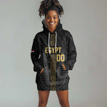 Afro Basketball Custom Egypt Hoodie Dress Come On Pharaohs - African Pride