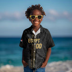 Afro Basketball Custom Egypt Kid Hawaiian Shirt Come On Pharaohs - African Pride