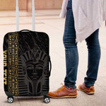 Afro Basketball Custom Egypt Luggage Cover Come On Pharaohs - African Pride