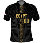 Afro Basketball Custom Egypt Polo Shirt Come On Pharaohs - African Pride