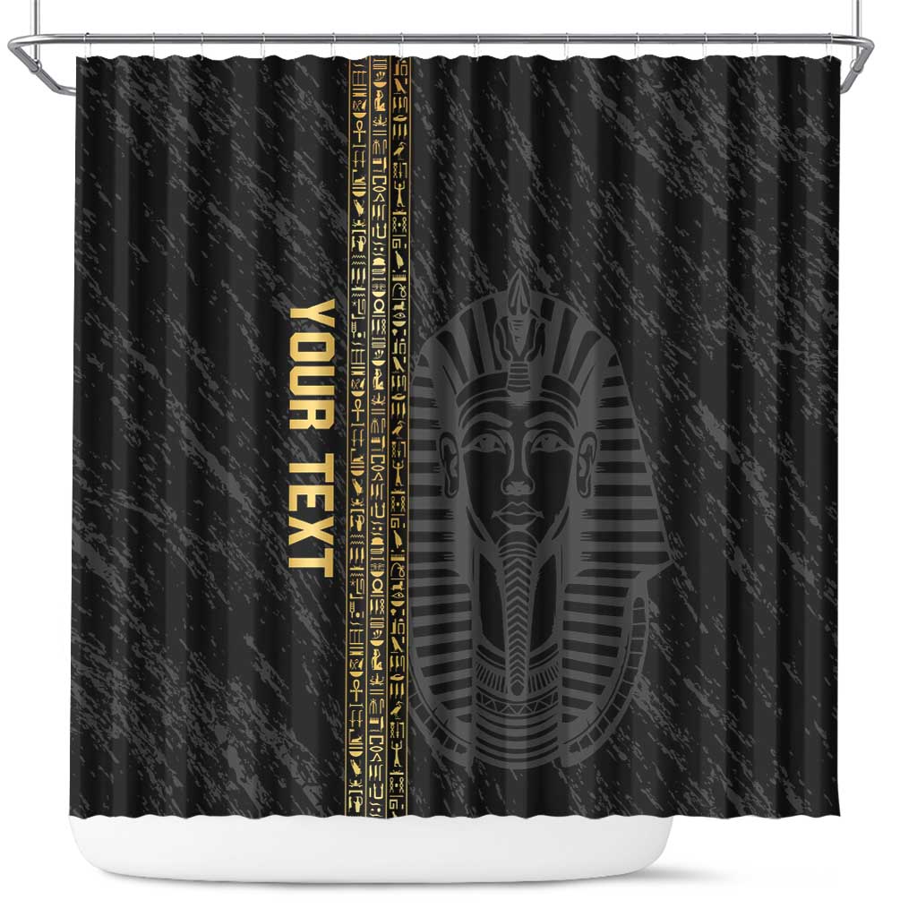 Afro Basketball Custom Egypt Shower Curtain Come On Pharaohs - African Pride