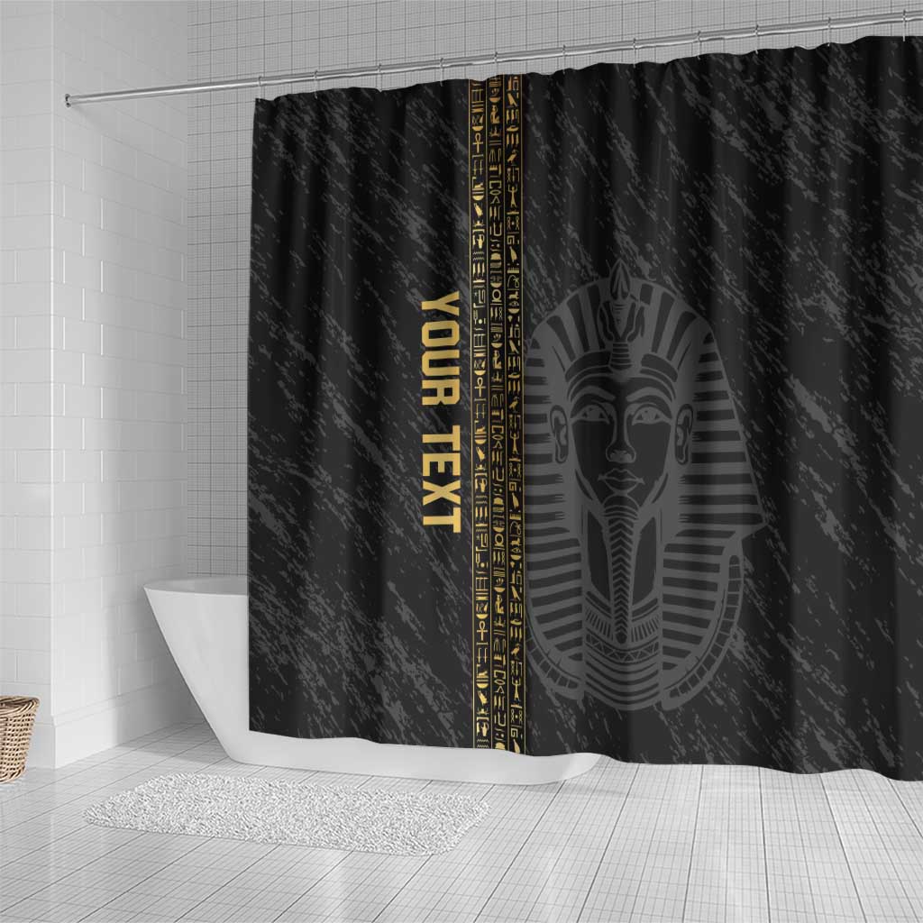 Afro Basketball Custom Egypt Shower Curtain Come On Pharaohs - African Pride