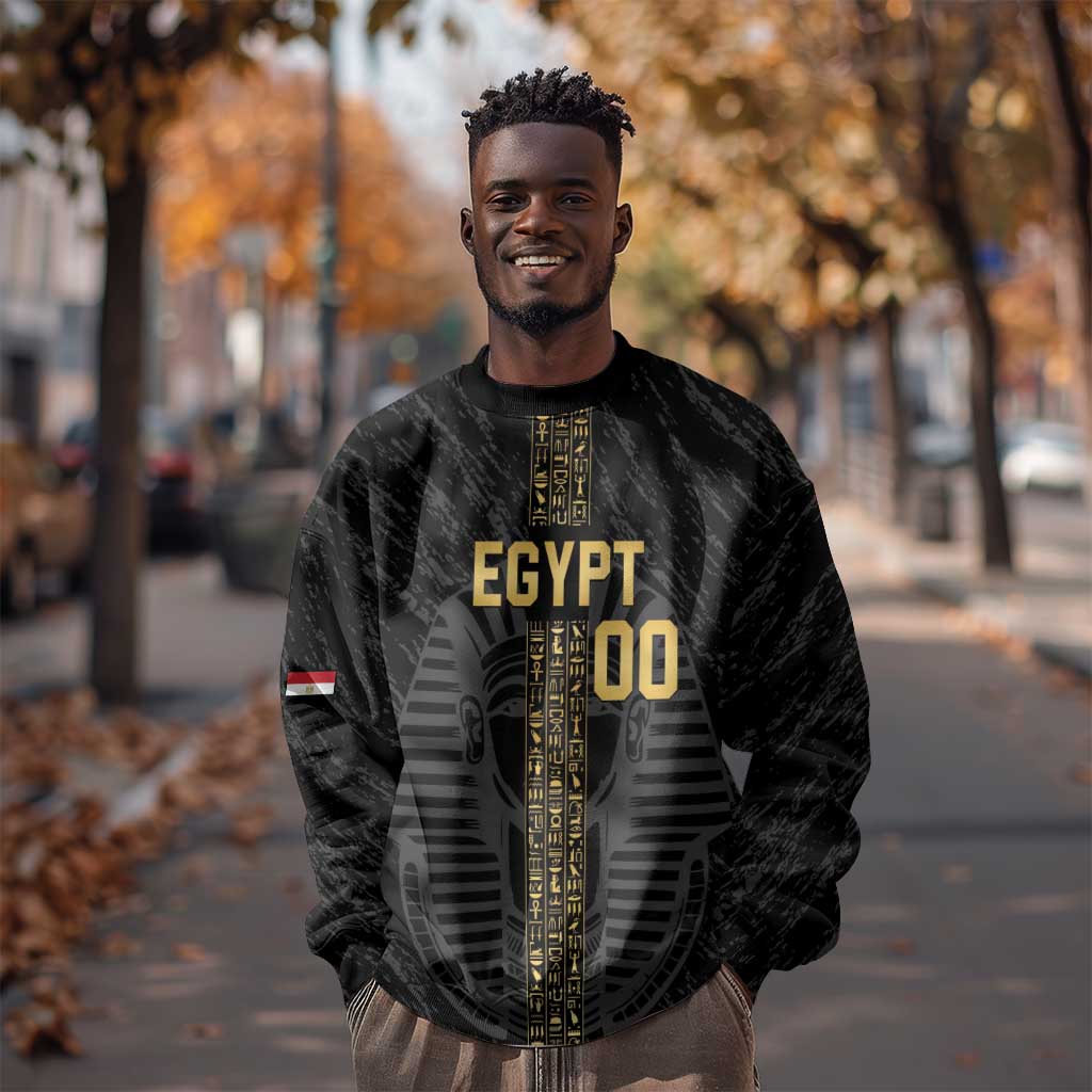Afro Basketball Custom Egypt Sweatshirt Come On Pharaohs - African Pride