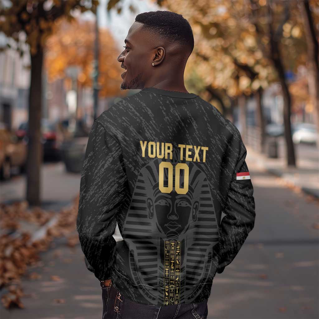 Afro Basketball Custom Egypt Sweatshirt Come On Pharaohs - African Pride