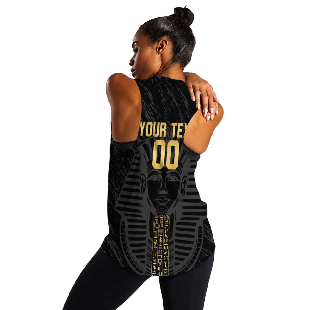 Afro Basketball Custom Egypt Women Racerback Tank Come On Pharaohs - African Pride