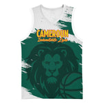 Afro Basketball Custom Cameroon Basketball Jersey Come On Indomitable Lions - African Pride