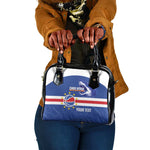 Afro Basketball Custom Cape Verde Shoulder Handbag Come On Blue Sharks - African Pride