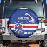 Afro Basketball Custom Cape Verde Spare Tire Cover Come On Blue Sharks - African Pride
