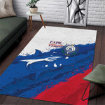 Cape Verde Football Area Rug Tubaroes Azuis Glory World Cup - African Pride