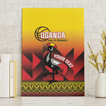 Afro Basketball Custom Uganda Canvas Wall Art Come On Silverbacks African Pattern - African Pride