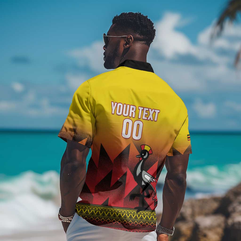 Afro Basketball Custom Uganda Hawaiian Shirt Come On Silverbacks African Pattern - African Pride