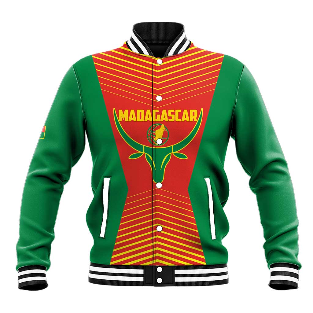 Afro Basketball Custom Madagascar Baseball Jacket Come On Angel Manzano - African Pride