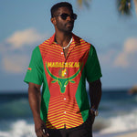 Afro Basketball Custom Madagascar Hawaiian Shirt Come On Angel Manzano - African Pride
