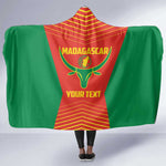 Afro Basketball Custom Madagascar Hooded Blanket Come On Angel Manzano - African Pride