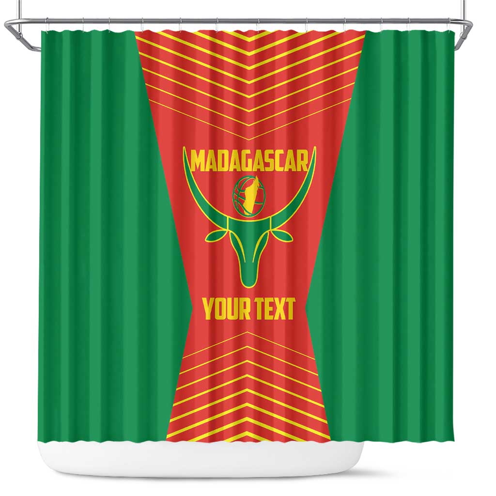 Afro Basketball Custom Madagascar Shower Curtain Come On Angel Manzano - African Pride