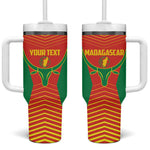 Afro Basketball Custom Madagascar Tumbler With Handle Come On Angel Manzano - African Pride