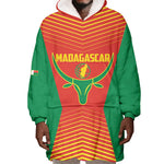 Afro Basketball Custom Madagascar Wearable Blanket Hoodie Come On Angel Manzano - African Pride