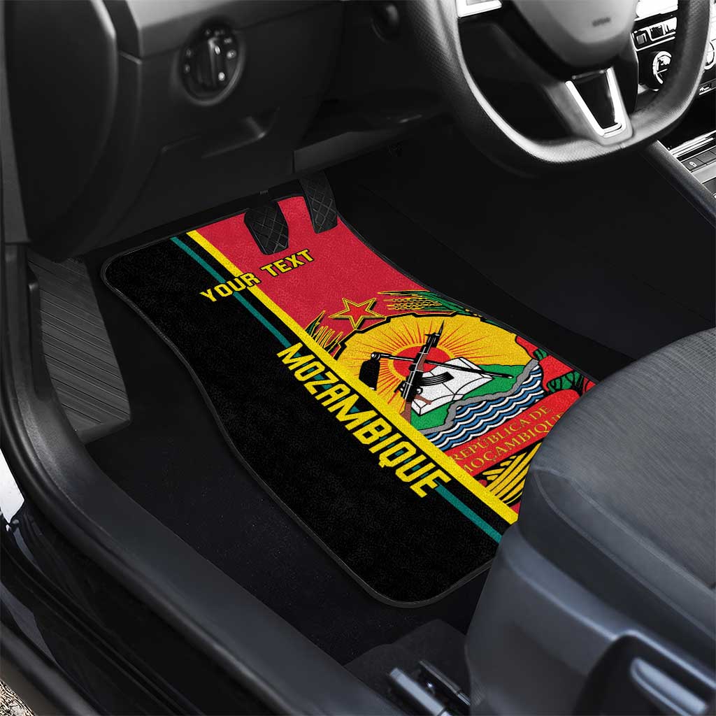 Personalised Mozambique Car Mats Muzambhiki Coat Of Arms