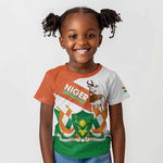 Afro Niger Kid T shirt Dama Gazelle African Pattern - Republic Day