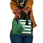Zimbabwe Rugby Custom Shoulder Handbag Sables 3rd Champions Proud - African Pride
