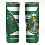 Zimbabwe Rugby Custom Skinny Tumbler Sables 3rd Champions Proud - African Pride