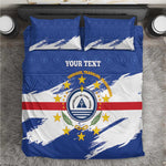 Personalized Cape Verde Bedding Set Coat Of Arms - African Pattern
