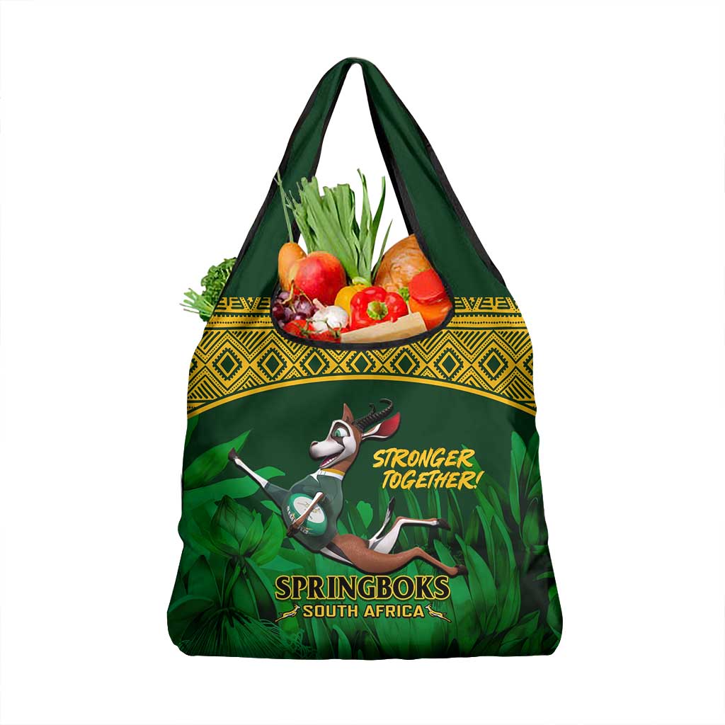South Africa Rugby Grocery Bag Go Bokke World Cup Champions History