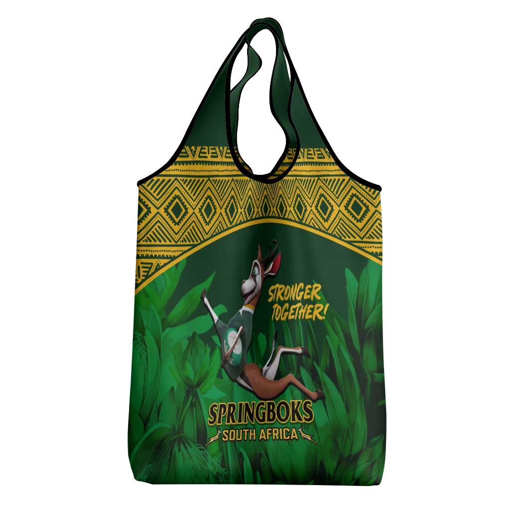 South Africa Rugby Grocery Bag Go Bokke World Cup Champions History