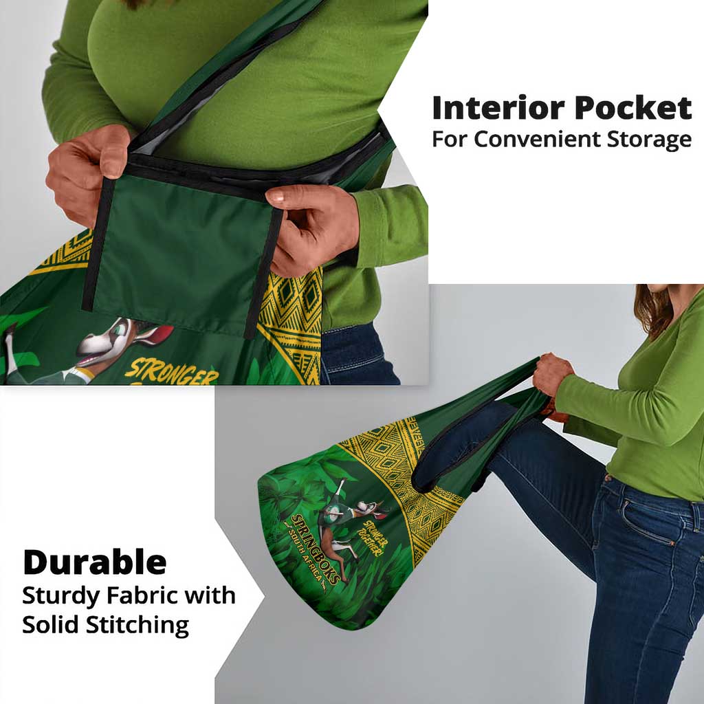 South Africa Rugby Grocery Bag Go Bokke World Cup Champions History