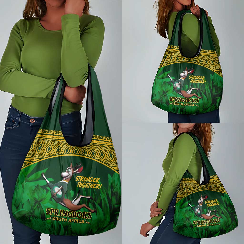 South Africa Rugby Grocery Bag Go Bokke World Cup Champions History