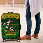 Custom South Africa Rugby Luggage Cover Go Bokke World Cup Champions History