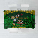 Custom South Africa Rugby Tablecloth Go Bokke World Cup Champions History
