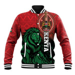 Kenya Independence Day Baseball Jacket Jamhuri ya Kenya 1963 - African Pattern LT14