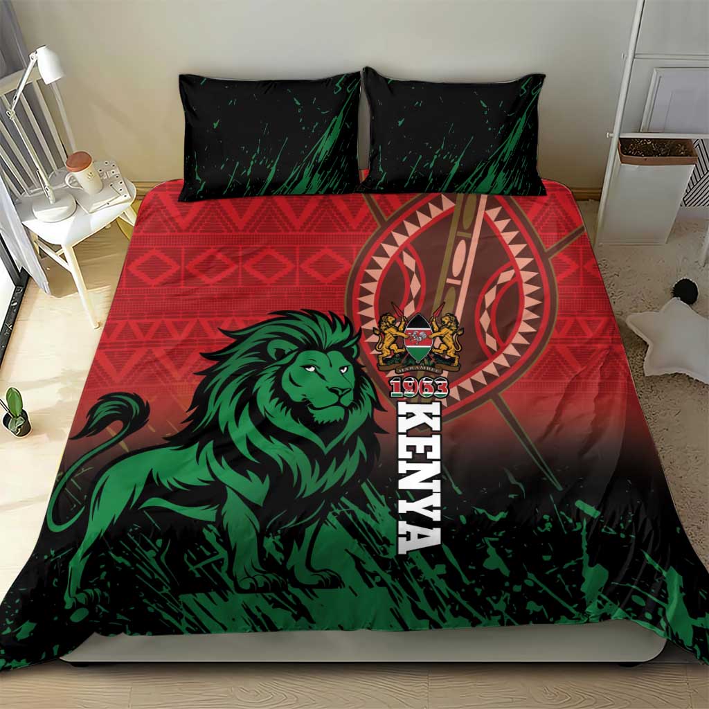 Kenya Independence Day Bedding Set Jamhuri ya Kenya 1963 - African Pattern