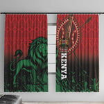Kenya Independence Day Window Curtain Jamhuri ya Kenya 1963 - African Pattern