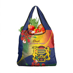 Chad Independence Day Grocery Bag Happy 64 Years Of Independence