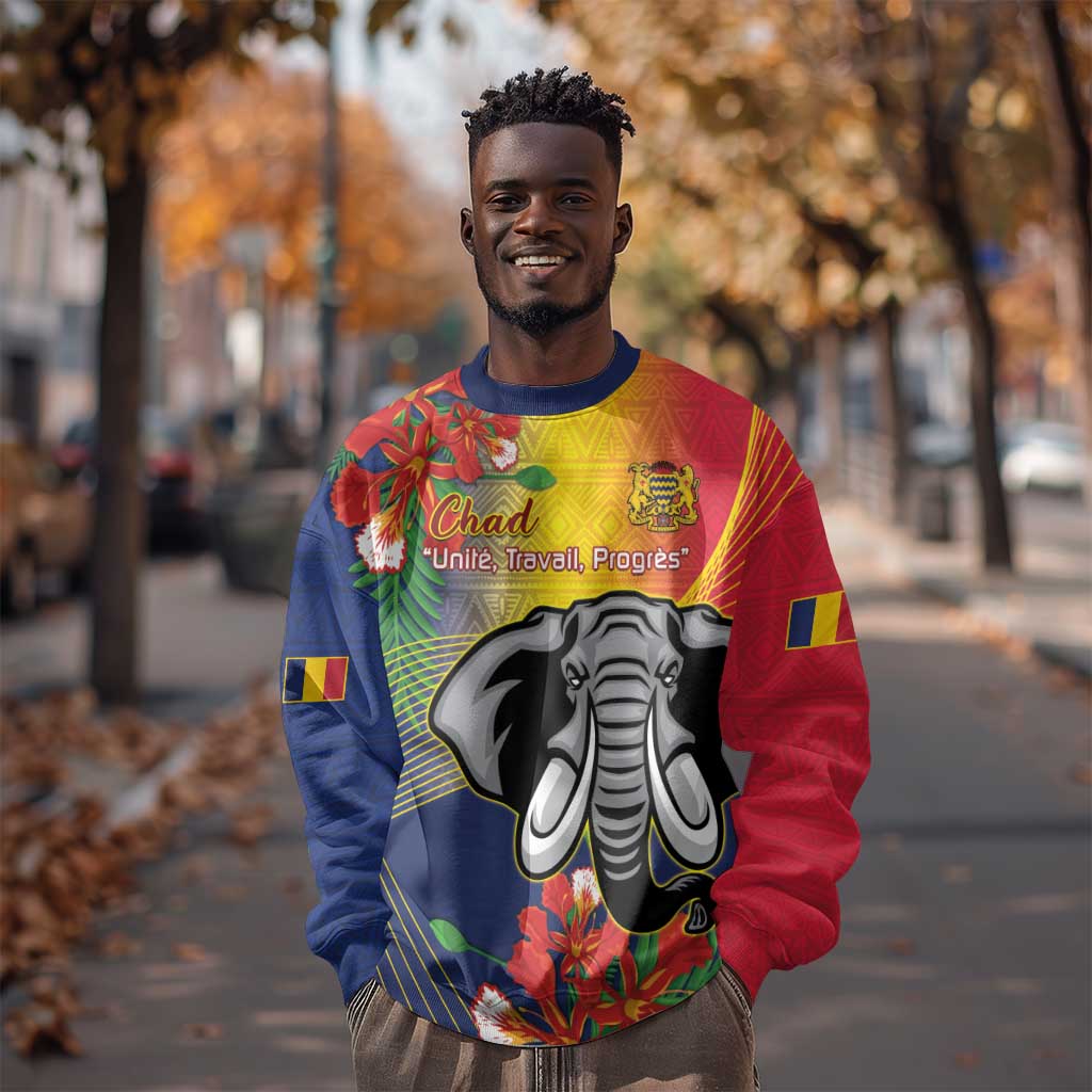 Chad Independence Day Sweatshirt Happy 64 Years Of Independence