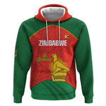 Afro Cricket Zimbabwe Custom Hoodie Go Chevrons 2003 Color - African Pride