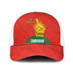 Zimbabwe Cricket Mesh Trucker Cap Go Chevrons 2003 Color Version - African Pride