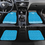 Afro Cricket Tanzania Custom Car Mats Go Cows Sporty African Pattern - African Pride