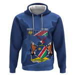 Afro Cricket Namibia Custom Hoodie Go Eagles Est 1992 - African Pride
