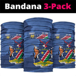 Afro Cricket Namibia Custom Neck Gaiter Go Eagles Est 1992 LT14
