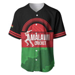 Afro Cricket Malawi Custom Baseball Jersey Go Champions Flag Style - African Pride