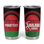 Afro Cricket Malawi Custom Tumbler Cup Go Champions Flag Style - African Pride