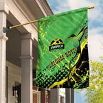 Jamaica Football Garden Flag Come On Reggae Boyz Red-billed streamertail - African Pride