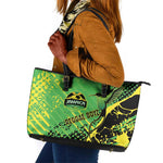 Jamaica Football Leather Tote Bag Come On Reggae Boyz Red-billed streamertail - African Pride