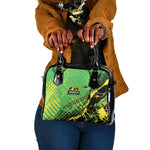 Jamaica Football Shoulder Handbag Come On Reggae Boyz Red-billed streamertail - African Pride